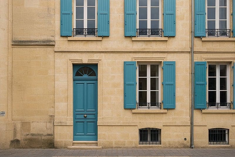 peinture volets portes bois Bordeaux